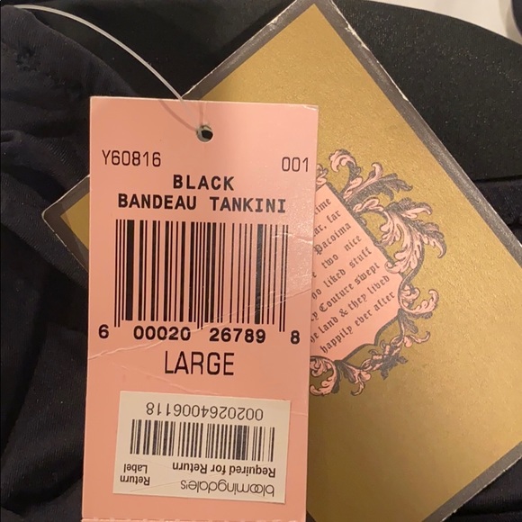 Juicy Couture Bandeau Tankini Top - Picture 4 of 4